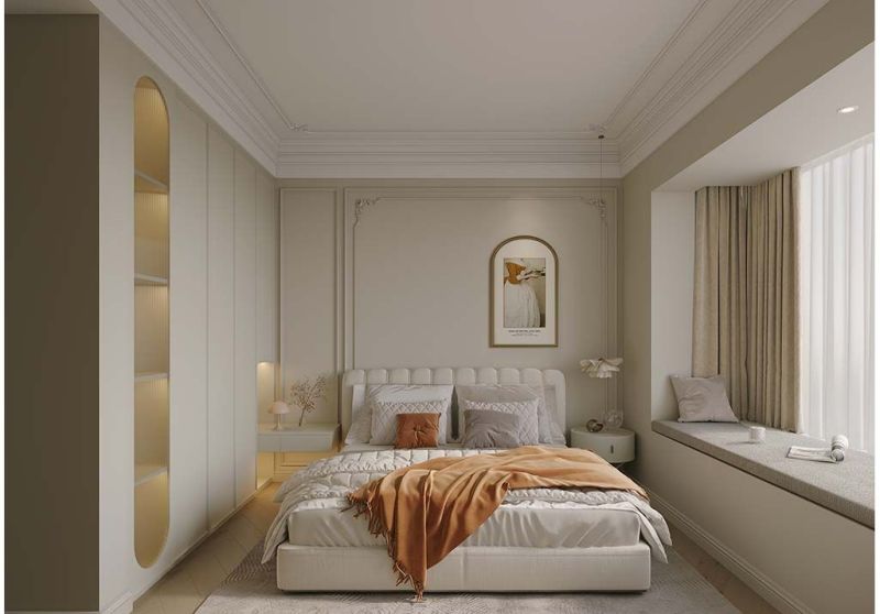 100㎡轻法式奶油风小家,精致线条打造宅家幸福感 100㎡轻法式小家|奶油风+法式线条,宅家幸福翻倍! - 家居知识