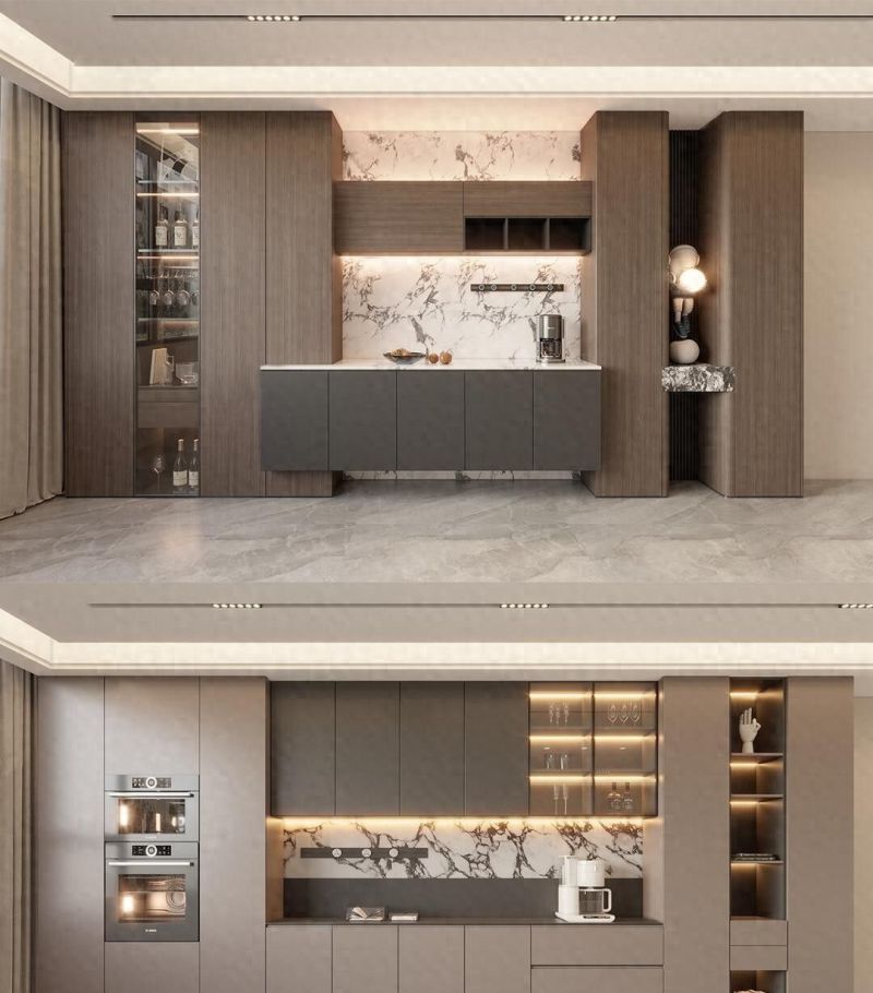 10款配色绝美的意式轻奢风餐边柜推荐