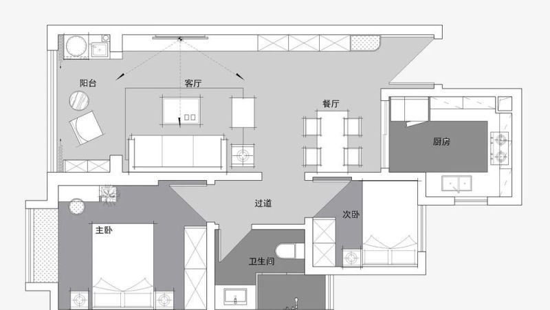 70㎡新中式风,韵味十足,收纳超强! 70㎡也能装新中式风:不仅装的很韵味,收纳还杠杠的! - 家居知识
