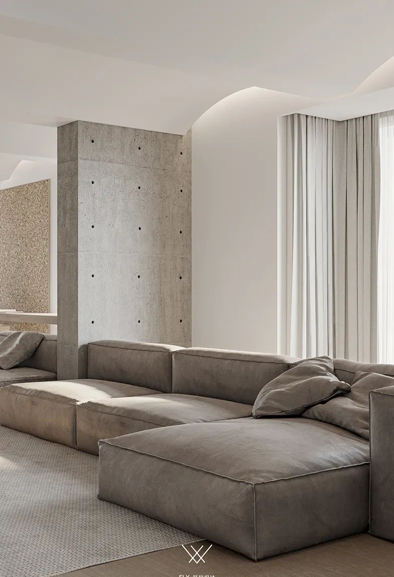 220㎡简约日式风，朴素的原木与灰色，满屋返璞归真的气质 - 家居知识