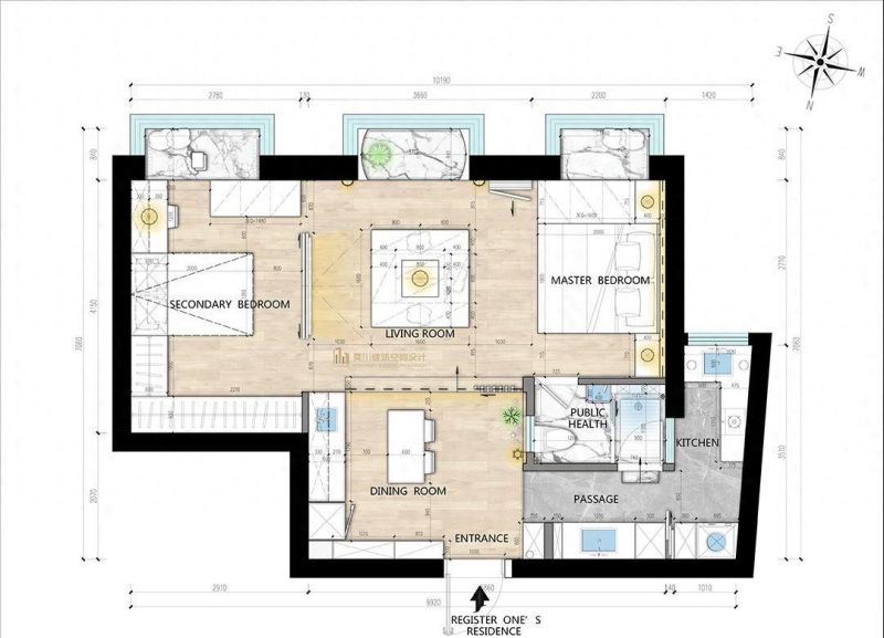 75㎡简约日式，灵活布局空间，没有明显的界限，让生活悠闲自然 - 家居知识