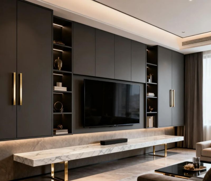 三室一厅轻奢风装修指南！2025爆款效果图，照着装不出错 - 家居知识