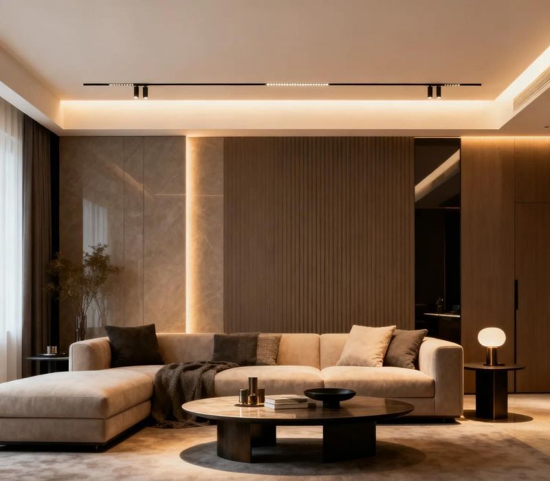 三室一厅轻奢风装修指南！2025爆款效果图，照着装不出错 - 家居知识