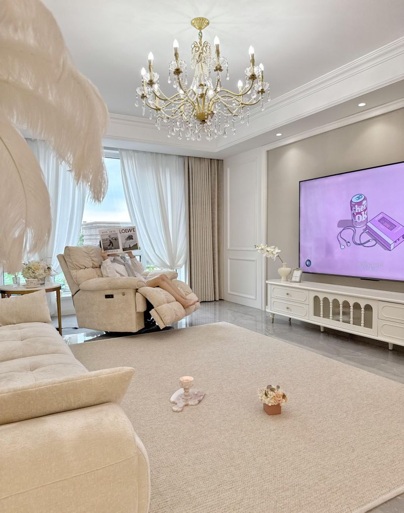 听劝!奶油轻奢风装修显贵又好看的秘诀! 听劝!奶油轻奢风这样装显贵又好看! - 家居知识