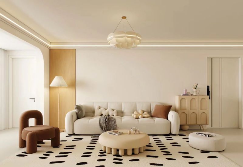 奶油风装修设计亮点：打造温馨治愈系家居 - 家居知识