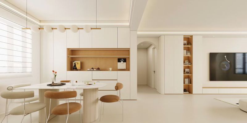 奶油风全屋装修案例解析：客厅、卧室、餐厅如何协调统一？ - 家居知识