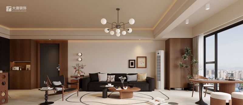 株洲装修设计：142㎡中古风装修，值得珍藏的生活片段 - 家居知识