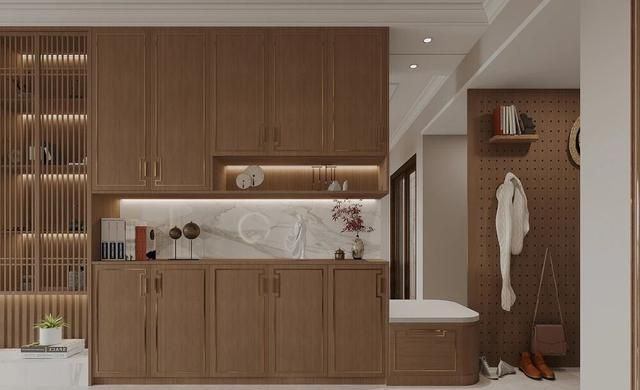 70㎡新中式风装修,韵味十足,收纳超强! 70㎡也能装新中式风:不仅装的很韵味,收纳还杠杠的! - 家居知识