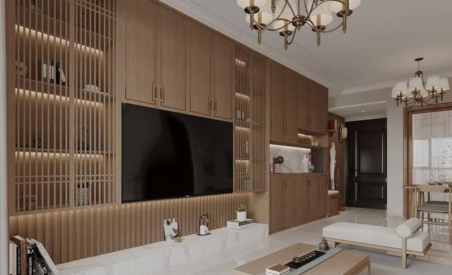 70㎡新中式风装修,韵味十足,收纳超强! 70㎡也能装新中式风:不仅装的很韵味,收纳还杠杠的! - 家居知识