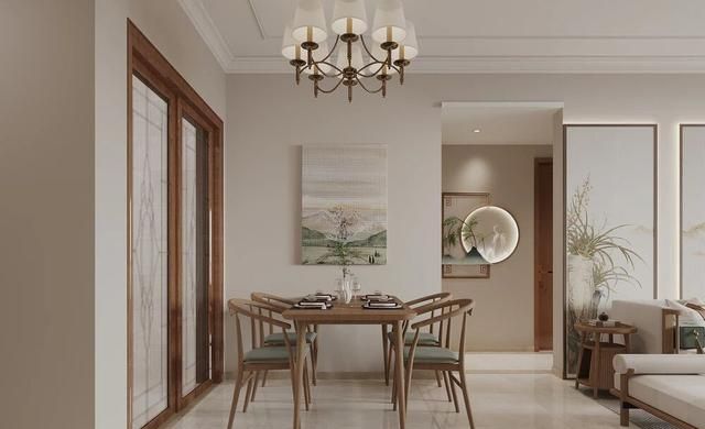 70㎡新中式风装修,韵味十足,收纳超强! 70㎡也能装新中式风:不仅装的很韵味,收纳还杠杠的! - 家居知识