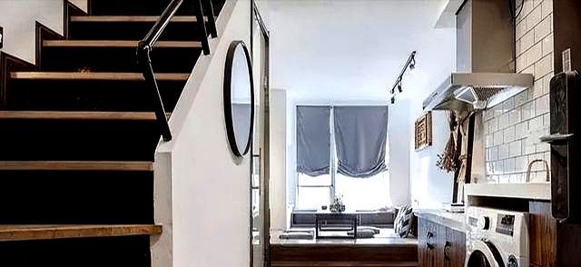 25㎡公寓北欧风装修超时尚！1室2厅还有榻榻米房，收纳空间超大 - 家居知识