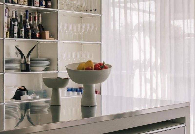 厨房装修不定制橱柜，还可以怎么装？看了年轻人的做法，被折服了 - 家居知识