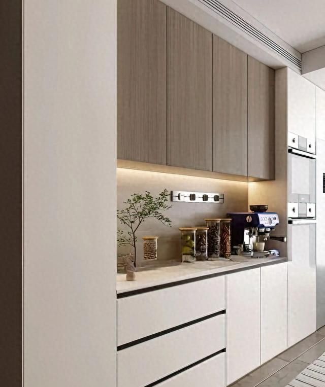 小户型餐厅2-3米宽，这样做餐边柜既实用又高级