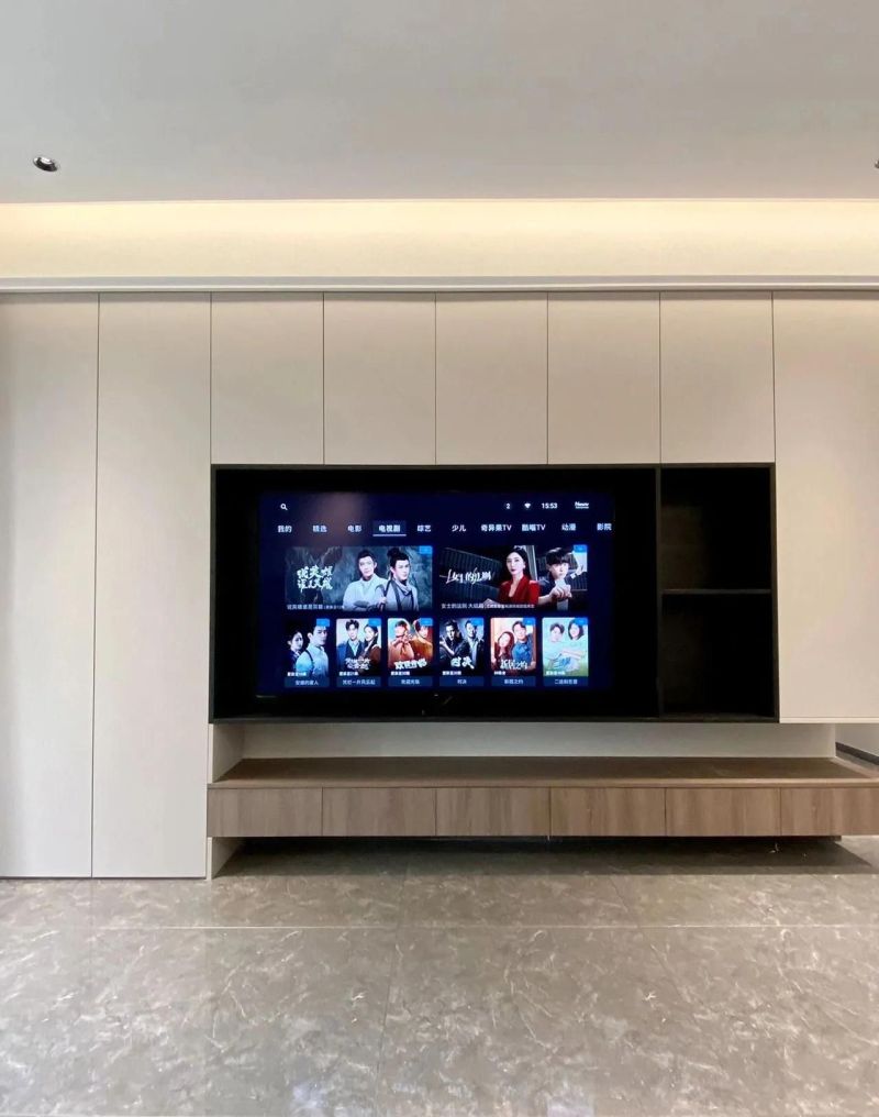 全屋定制🈵️满墙电视柜做法大公开 - 家居知识