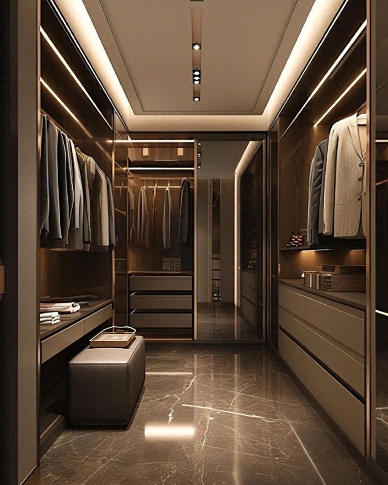 明年开始，大规模流行这样的 步入式衣帽间！ - 家居知识