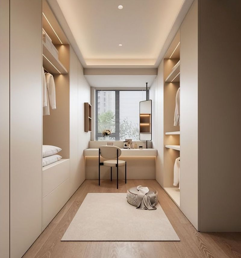 明年开始，大规模流行这样的 步入式衣帽间！ - 家居知识