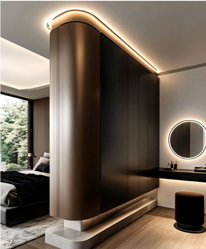 床头衣帽间终于实现了，老婆喜欢第二款，我更喜欢第三款 - 家居知识