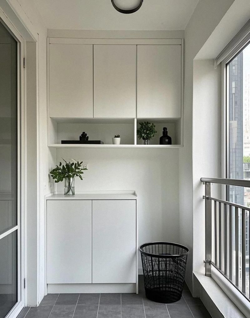 1㎡过道变衣帽间，阳台打满柜,这样装活该门槛被邻居踏破 - 家居知识