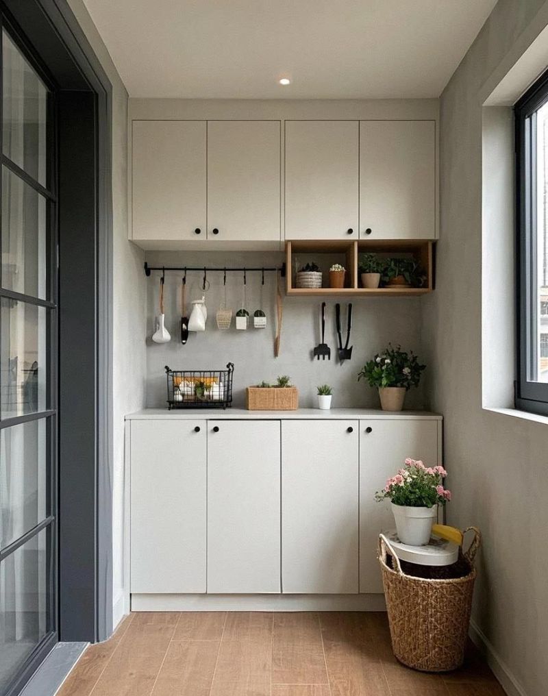 1㎡过道变衣帽间，阳台打满柜,这样装活该门槛被邻居踏破 - 家居知识