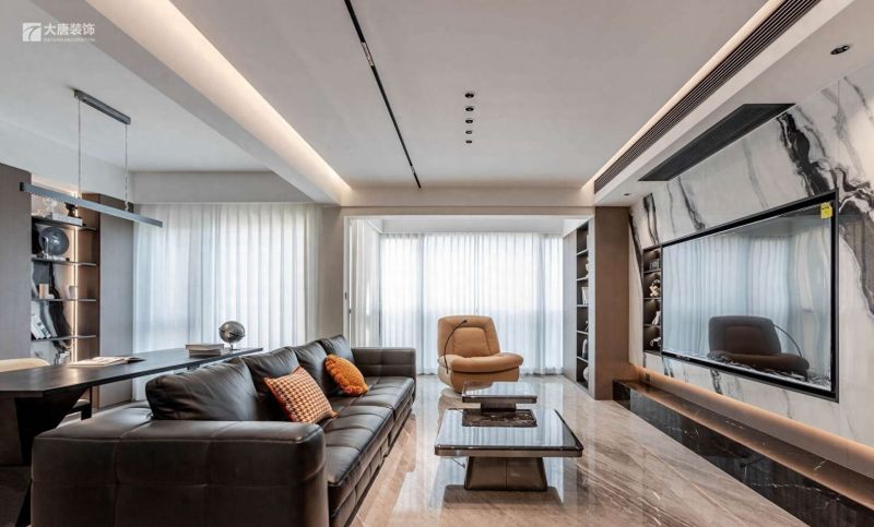 株洲装修设计：140㎡现代风格实景，注重居家氛围的松弛与惬意~ - 家居知识