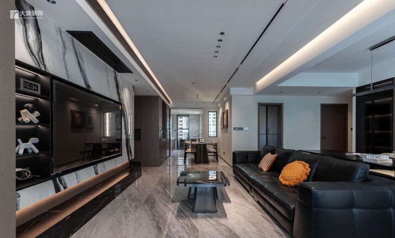 株洲装修设计：140㎡现代风格实景，注重居家氛围的松弛与惬意~ - 家居知识