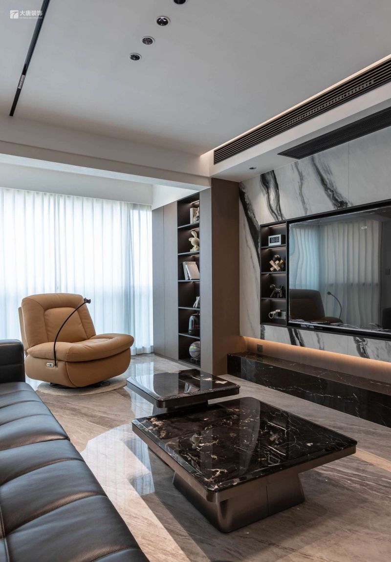 株洲装修设计：140㎡现代风格实景，注重居家氛围的松弛与惬意~ - 家居知识