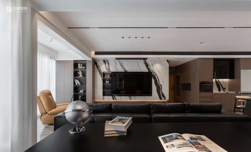 株洲装修设计：140㎡现代风格实景，注重居家氛围的松弛与惬意~ - 家居知识
