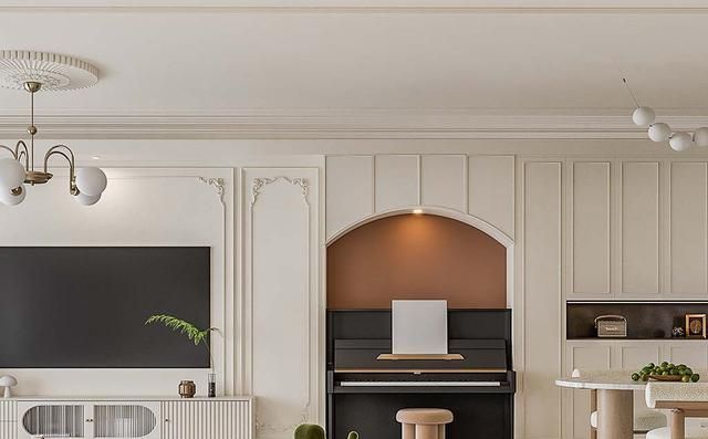 100㎡轻法式小家奶油风+法式线条，宅家幸福翻倍！ - 家居知识