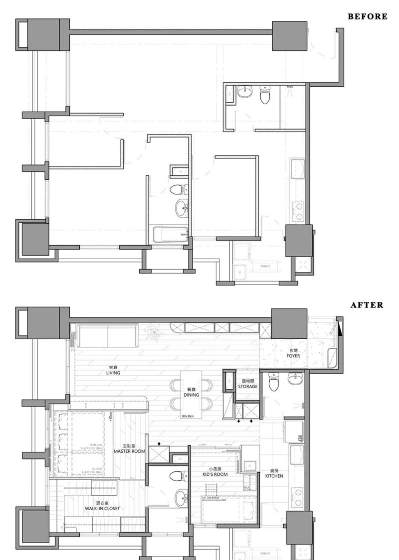 这 79㎡微美式家也太会了！归属感拉满，呆着就不想走 - 家居知识