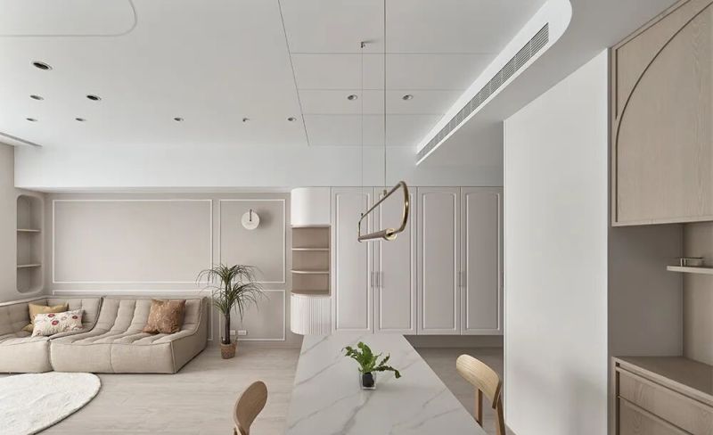 这 79㎡微美式家也太会了！归属感拉满，呆着就不想走 - 家居知识