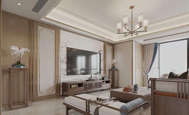 130㎡新中式家装,电梯间尽显东方韵味 130㎡新中式风格装修:就连电梯间都打造的很韵味 - 家居知识