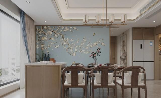 130㎡新中式家装,电梯间尽显东方韵味 130㎡新中式风格装修:就连电梯间都打造的很韵味 - 家居知识