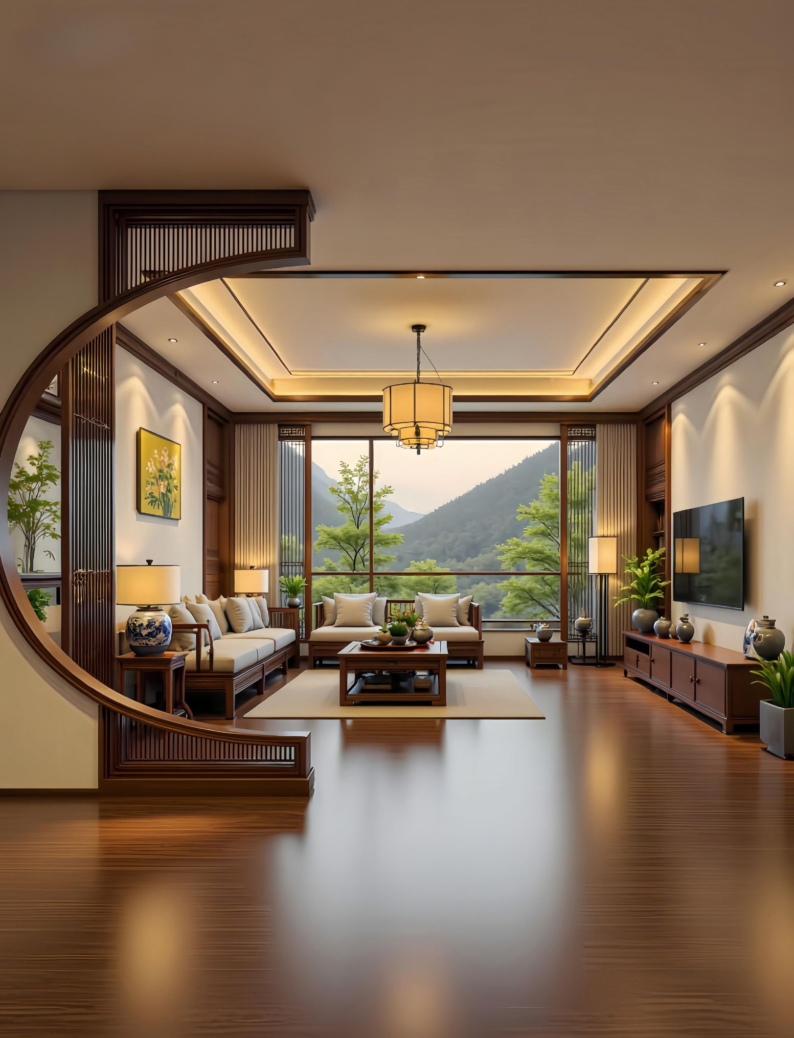 听了爸妈的话 把家装了新中式 高雅又大气！ - 家居知识