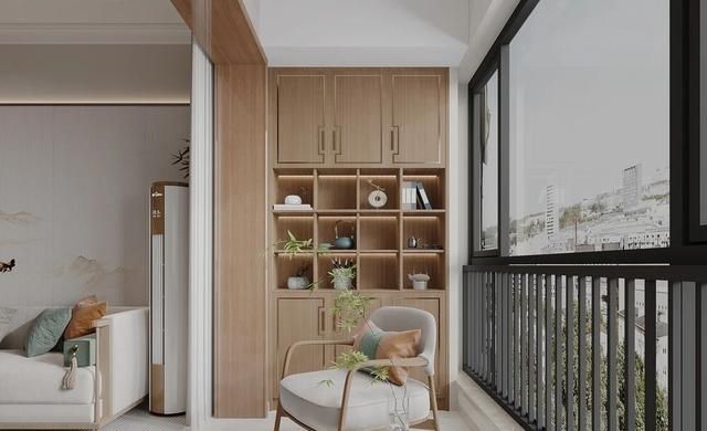 70㎡新中式风,韵味十足,收纳超强! 70㎡也能装新中式风:不仅装的很韵味,收纳还杠杠的! - 家居知识