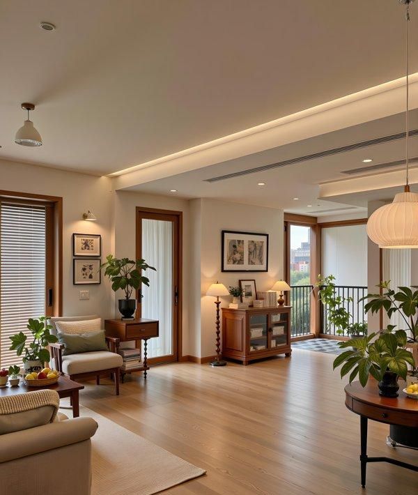 80%的简洁搭20%的复古，混搭出有故事感的家 - 家居知识