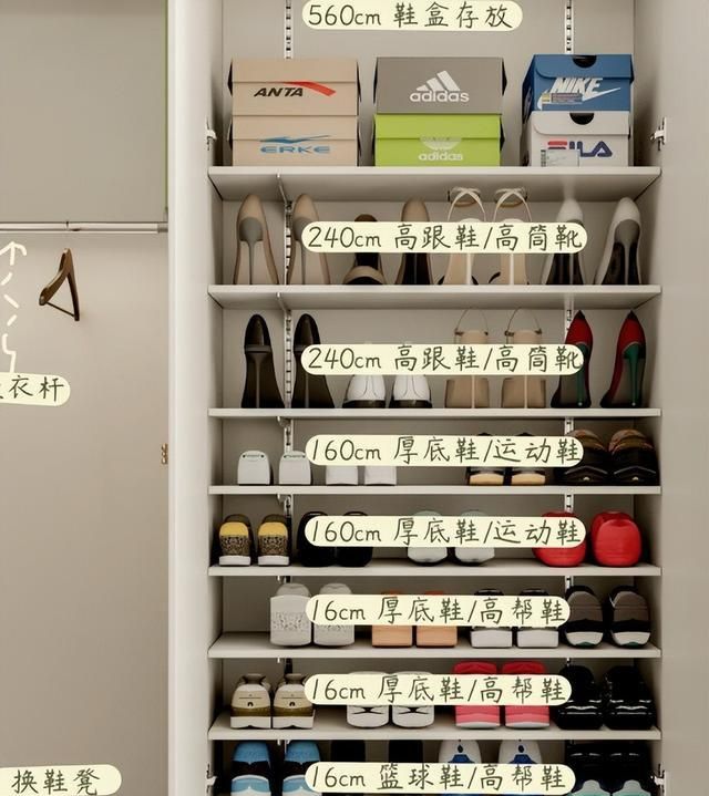 上海发现一户人家的鞋柜，做法太实用了，网友：堪称收纳狂魔！ - 家居知识
