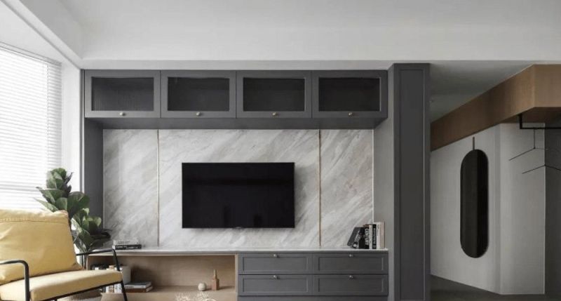 电视柜这样设计，瞬间变得倍儿有档次，背景墙都可以不用装了！ - 家居知识