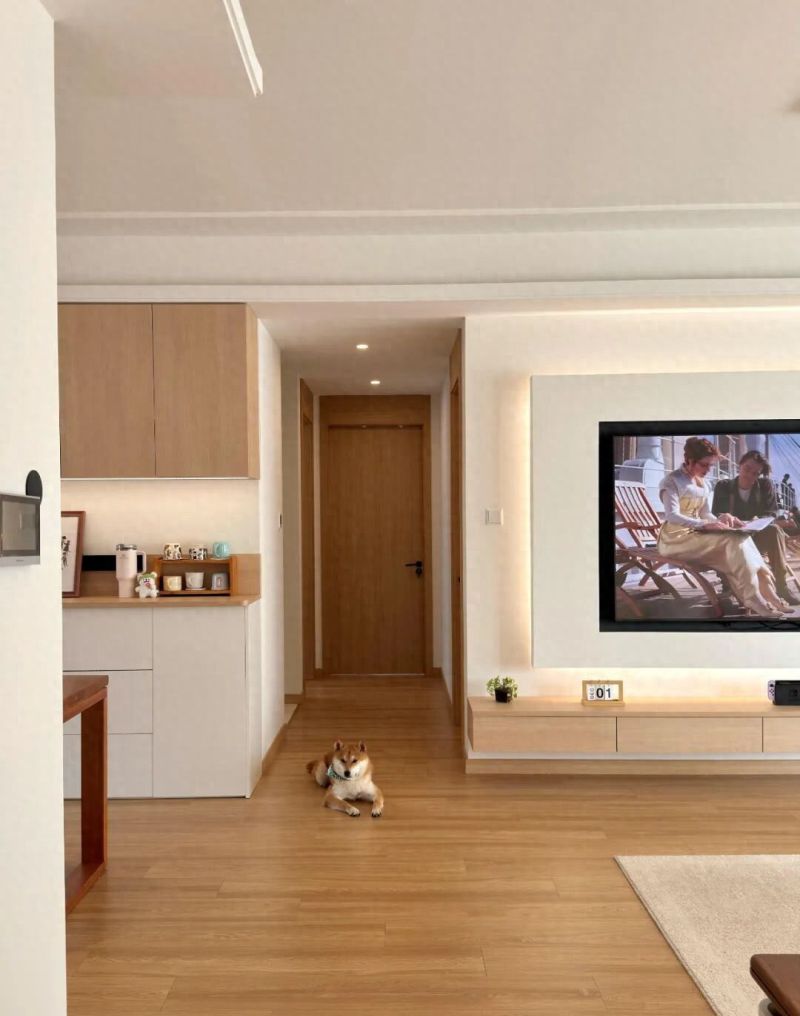 110平原木风精装房改造，穷装不丢人，好住又省钱