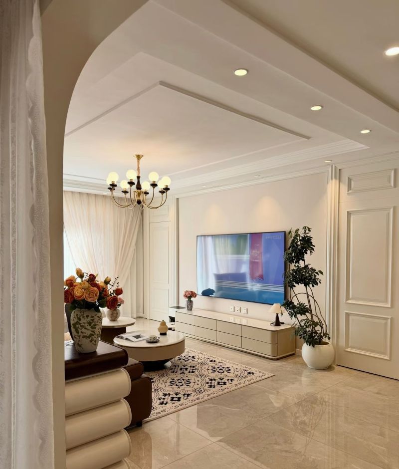 😍法式复古奶油风装修实拍！这波温柔我先锁死了！ - 家居知识