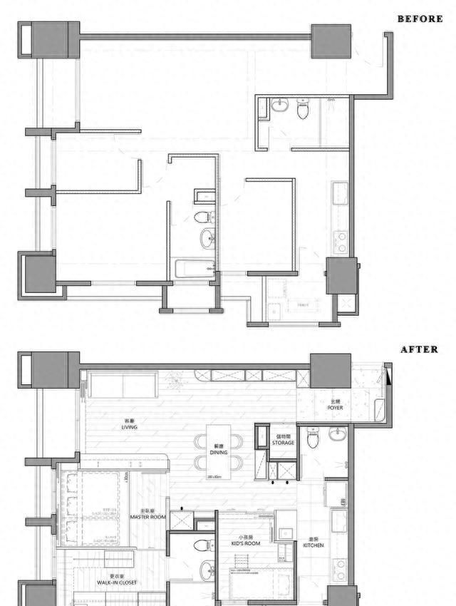 79㎡微美式家装，归属感满分，让人流连忘返
