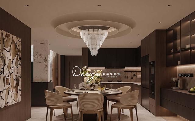 118㎡意式轻奢别墅,奢而不华的高定美学 118㎡意式轻奢别墅装修奢而不华的高定美学! - 家居知识