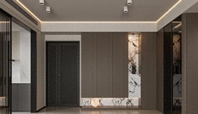 意式极简无主灯横厅，演绎极简美学新风尚