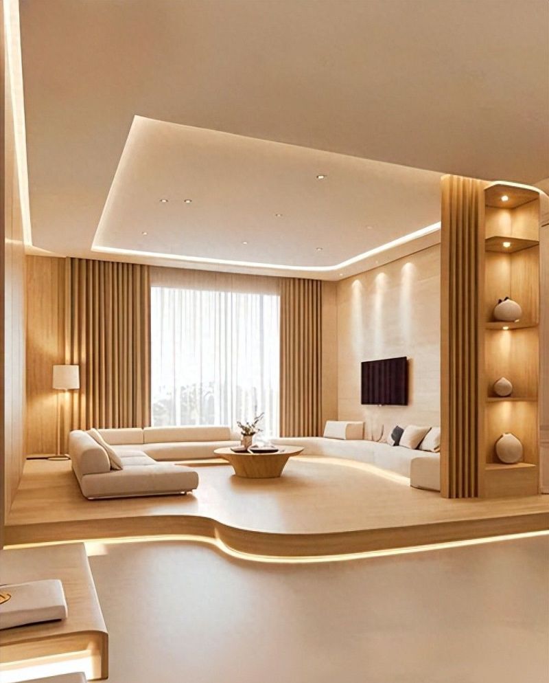 不买沙发，舍弃餐桌，阳台打一排矮柜，一进客厅被惊艳了！ - 家居知识