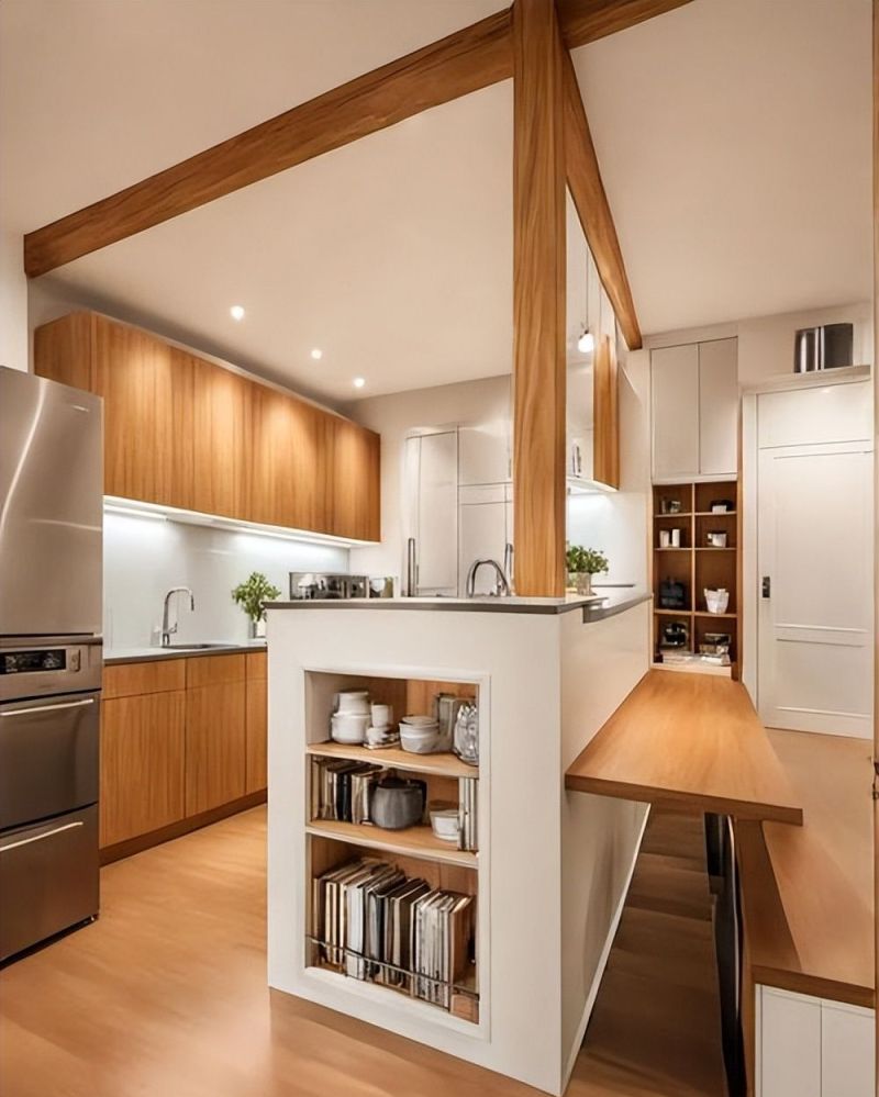 不买沙发，舍弃餐桌，阳台打一排矮柜，一进客厅被惊艳了！ - 家居知识