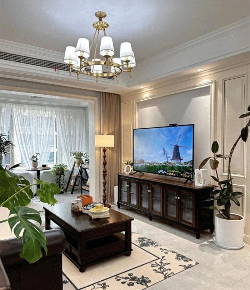 89平简约家装惊艳邻居，老公晒出大气新家，被赞太有范儿！