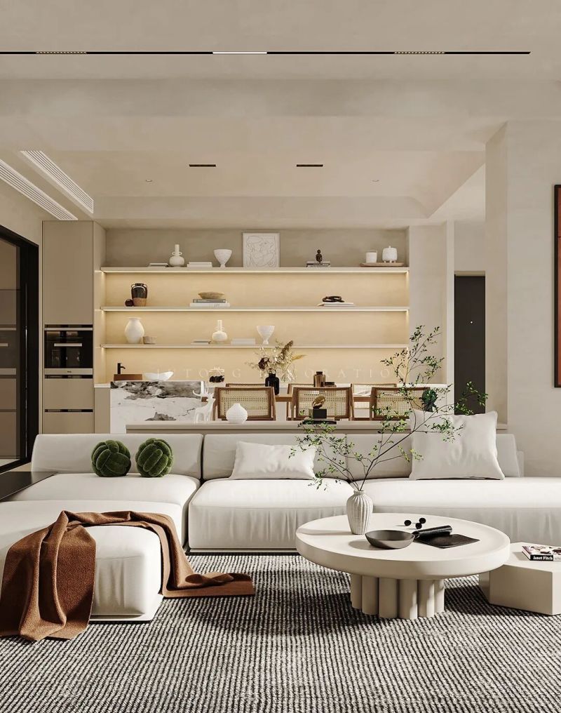 160㎡现代奶油风丨轻享生活 - 家居知识