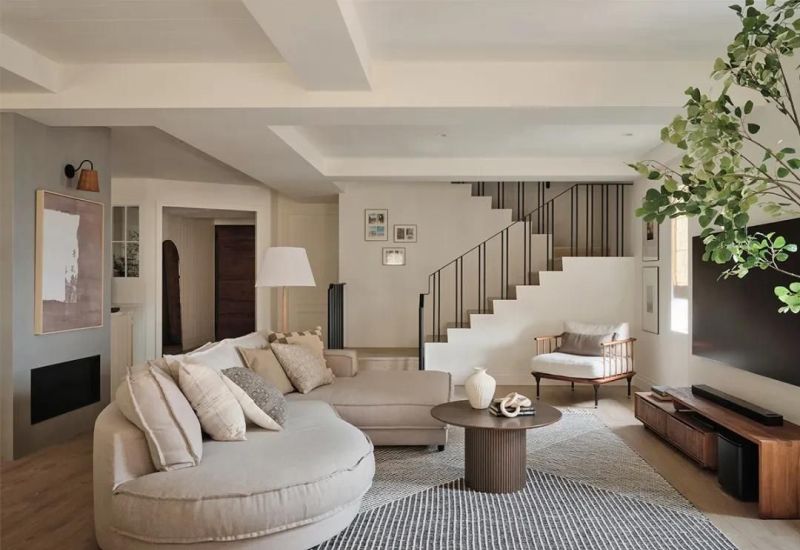 女主人喜欢的327㎡美式宅，柔光满布，满是静心感 - 家居知识