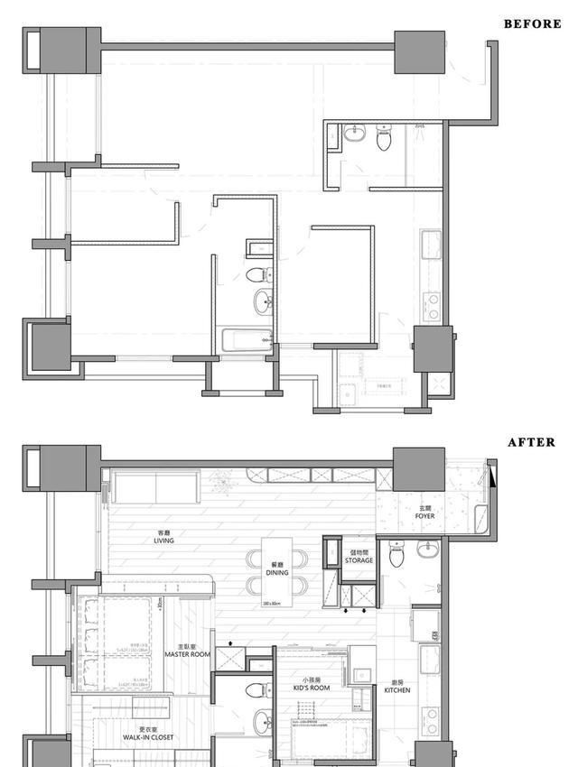 这 79㎡微美式家也太会了！归属感拉满，呆着就不想走 - 家居知识