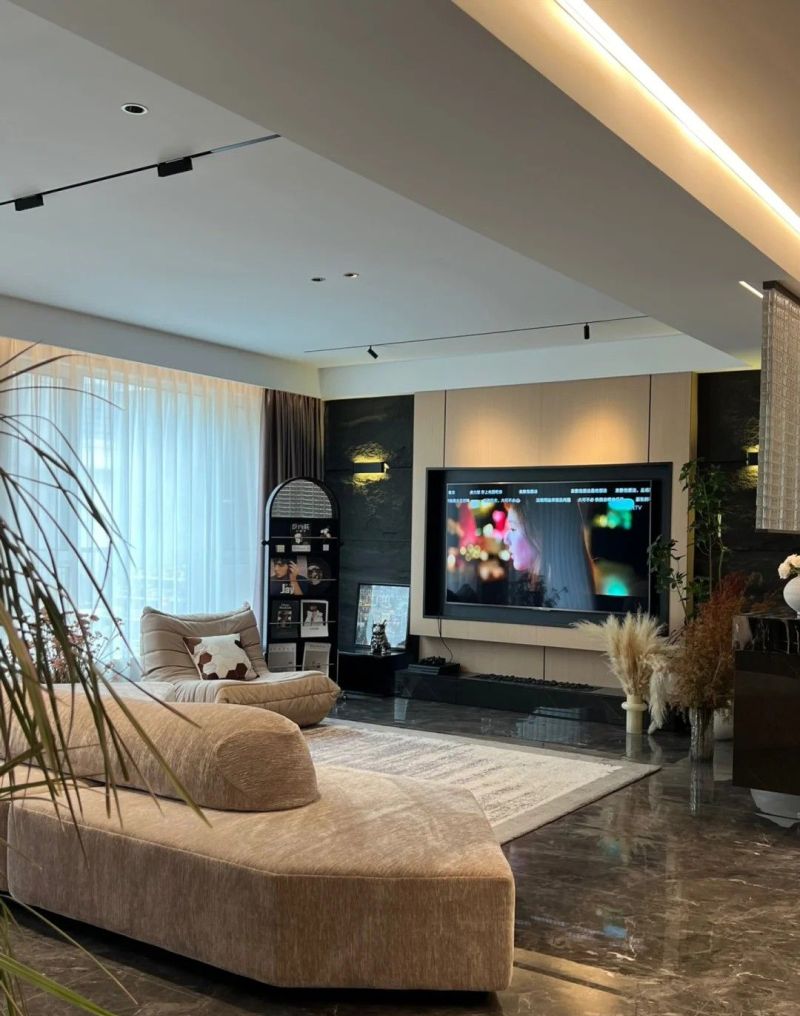 125㎡意式轻奢宅，装出杂志同款，美到不敢认，太高级了！ - 家居知识