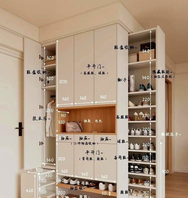 福建人的玄关鞋柜火了！6 个脑洞设计藏满巧思，小户型照搬也好用 - 家居知识